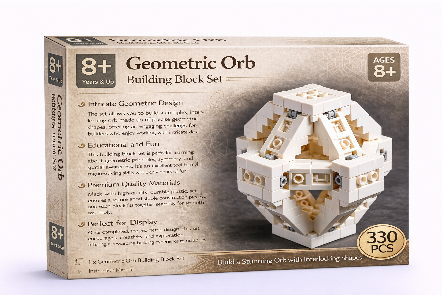 Geometric Orb Building Block Set